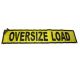 Oversize Load Banner with Rope - 18